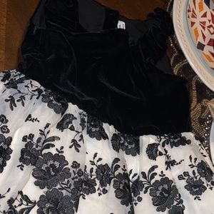 Juno Valentine x Janie and jack black velvety Dress